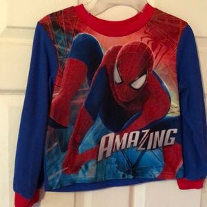 Spider-Man Amazing Multicolor Pajama Top Boys 6/7